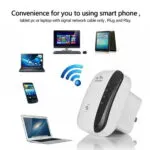 Mini Wireless Signal Booster for Home Networks.