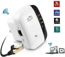 Portable WiFi Signal Extender for Improved Connectivity. WiFi Repeater