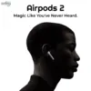 Enjoy top-notch sound with Airpods Pod 2 wireless earphones