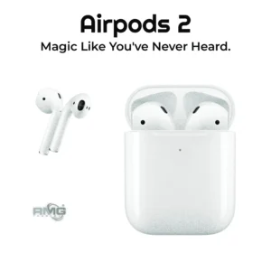 Airpods 2 Wireless Bluetooth earphones on display