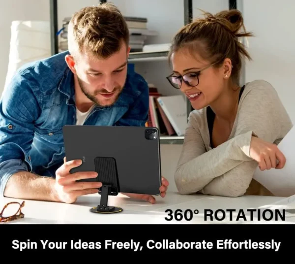 Adjustable phone holder stand for desk organization