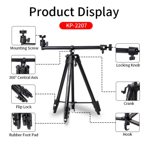 Tripod Stand Sturdy Tripod for Stability