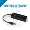 USB 3.0 4-Port Hub - Connector Close-Up