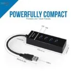 USB 3.0 4-Port Hub - Connector Close-Up