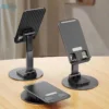 Adjustable desktop holder for all mobile devices