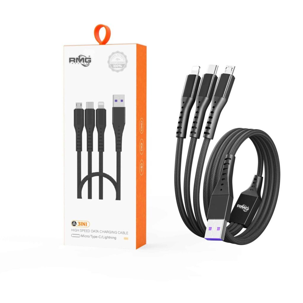 image of 3-in-1 Fast Charge Cable for all devices