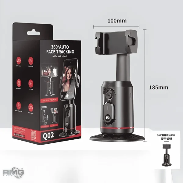 Face Tracking Tripod capturing a video with iPhone
