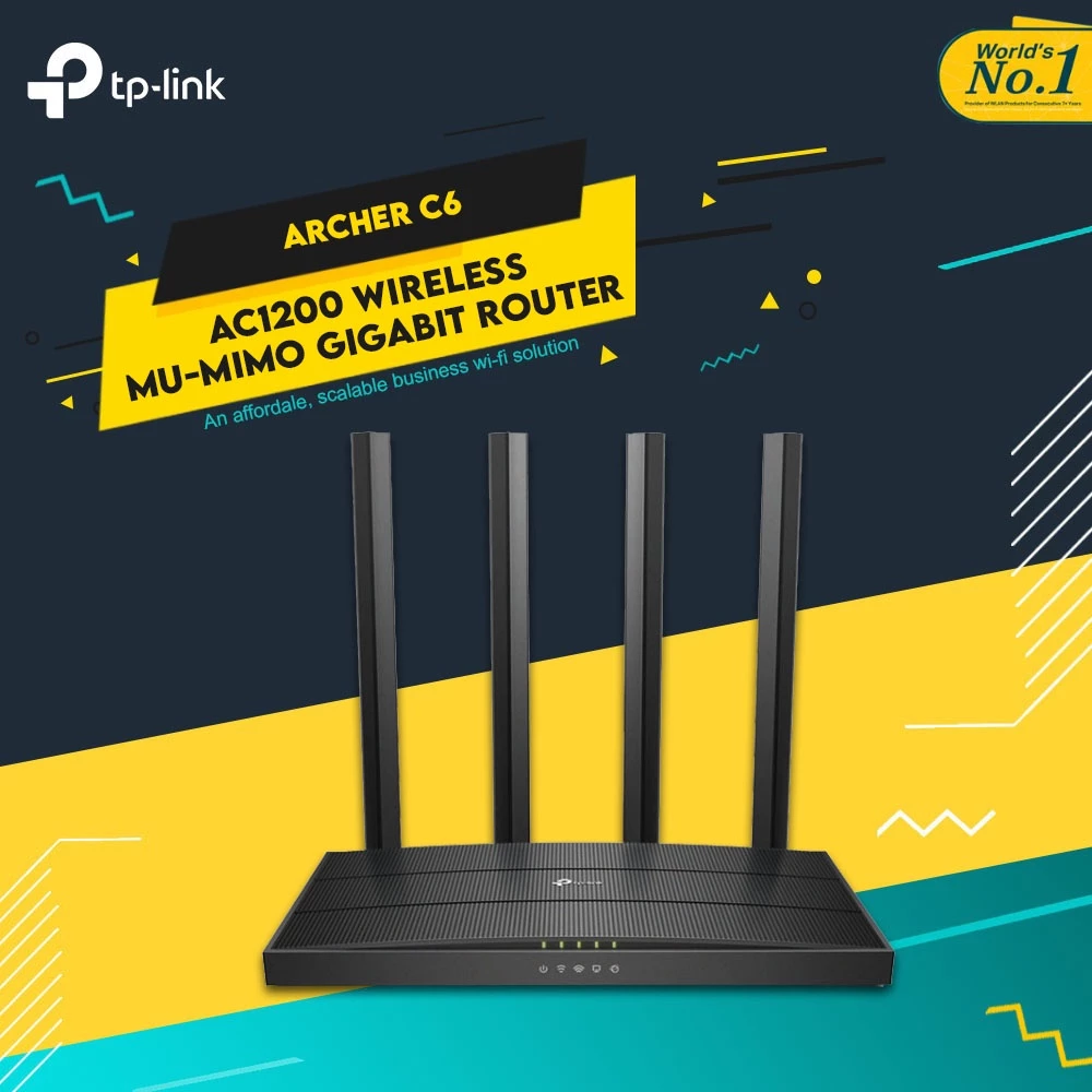 TP-Link Archer C6: Dual-Band Gigabit Router