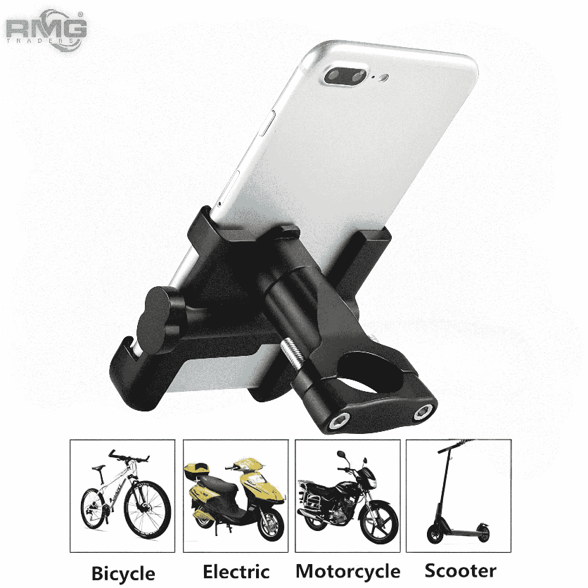 Stay Connected: 360° Phone Holder for Motorcycles & Bikes
