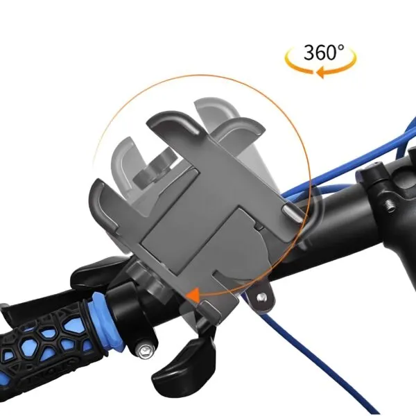 Optimal Viewing: Adjustable Phone Holder for Motorcycles & Bikes