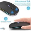 Rechargeable Wireless Mouse: Effortless Connectivity for Work or Play