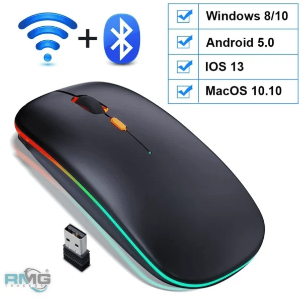 Rechargeable Wireless Mouse: Unleash Your Potential with Ultimate Freedom