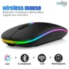HP Silent Click Rechargeable Wireless Mouse Bluetooth & USB Receiver