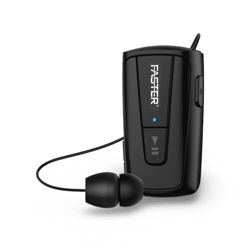 Faster R12 Pro: Retractable Bluetooth Earbuds for On-the-Go Convenience