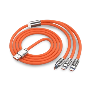 1.2m Fast Charging 3-in-1 Luminescent Cable