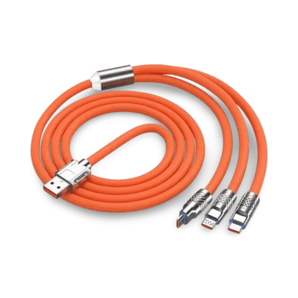 1.2m Fast Charging 3-in-1 Luminescent Cable