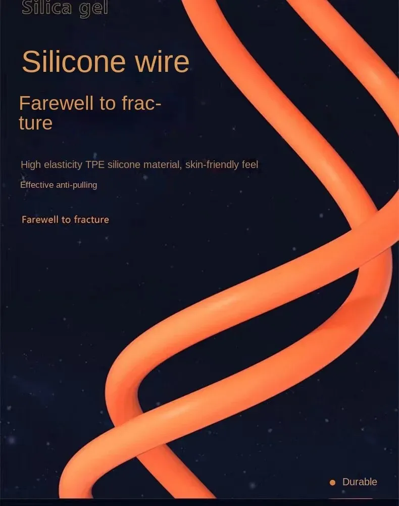 1.2m luminescent cable providing fast charging for phones and tablets