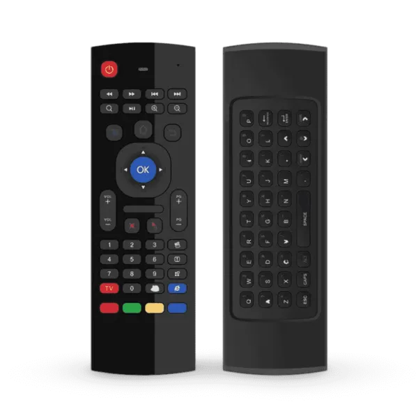 Smart TV Remote featuring 2.4G Air Mouse and Keyboard