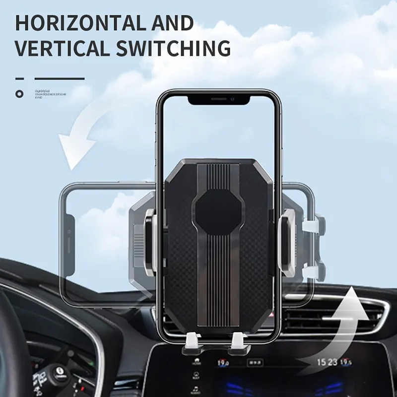 Car Phone Holder with Adjustable Suction Base