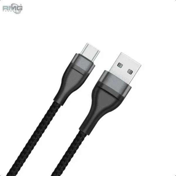 YOUshengku Type C 6A Super Fast Charging Cable in Metal Woven Blacklin Series packaging