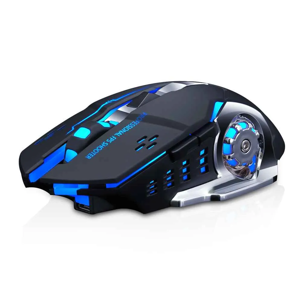 T2 2.4G Gaming Mouse - Rechargeable and Reliable