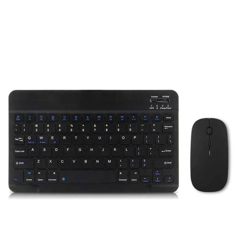 Tablet Wireless Keyboard and Mouse for iPad ,Bluetooth-Compatible Keyboard for iPad - Compact and Portable