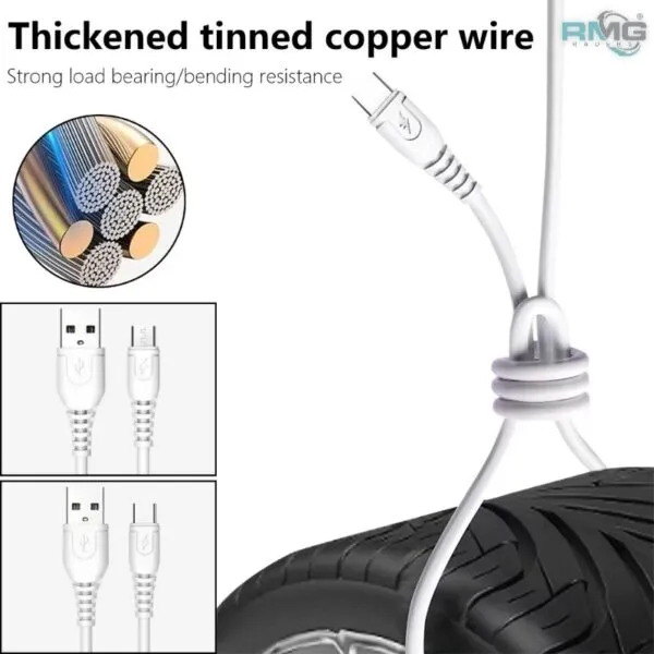 Universal 6A Charge Cable - Type-C/Micro USB/Lightning
