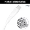 Essential 1M Charge Cable - Type-C, Micro USB, Lightning