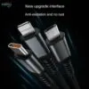 RMG Ready Stock 3-in-1 Quick Charger Cable
