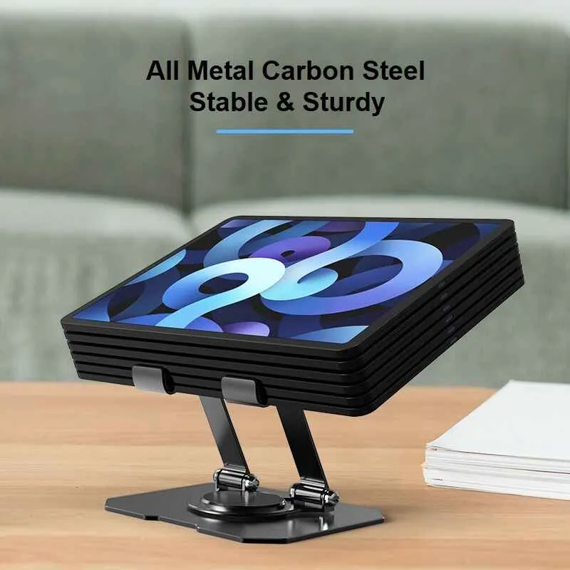 Compact Tablet Holder with 360° Swivel