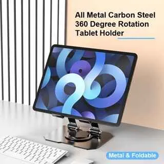 Tablet Holder for Desktop, Foldable and Durable