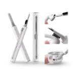 image of Bluetooth Earbuds Cleaning Pen,Multi-Function Cleaning Headphones Kit with Soft Brush,in-Ear Headphones Cleaner Kit for Airpods Pro, Wireless Earphones Case, Camera and Mobile Phone