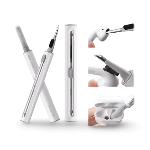 image of Bluetooth Earbuds Cleaning Pen,Multi-Function Cleaning Headphones Kit with Soft Brush,in-Ear Headphones Cleaner Kit for Airpods Pro, Wireless Earphones Case, Camera and Mobile Phone