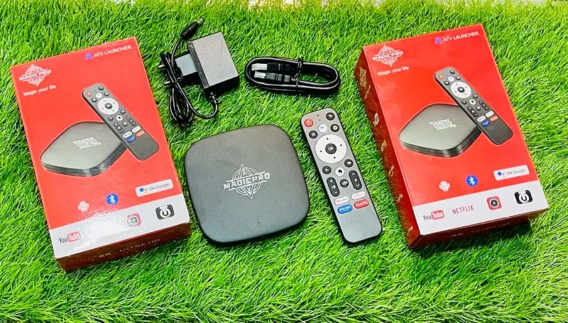 Magic Pro Android box ( Google Tv -8Gb Ram -128Gb Mem ) Free delivery