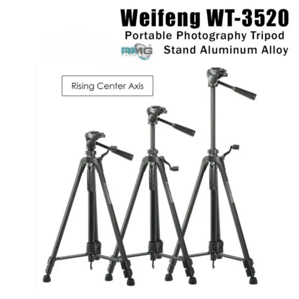Compact Travel Tripod for Phone and Camera