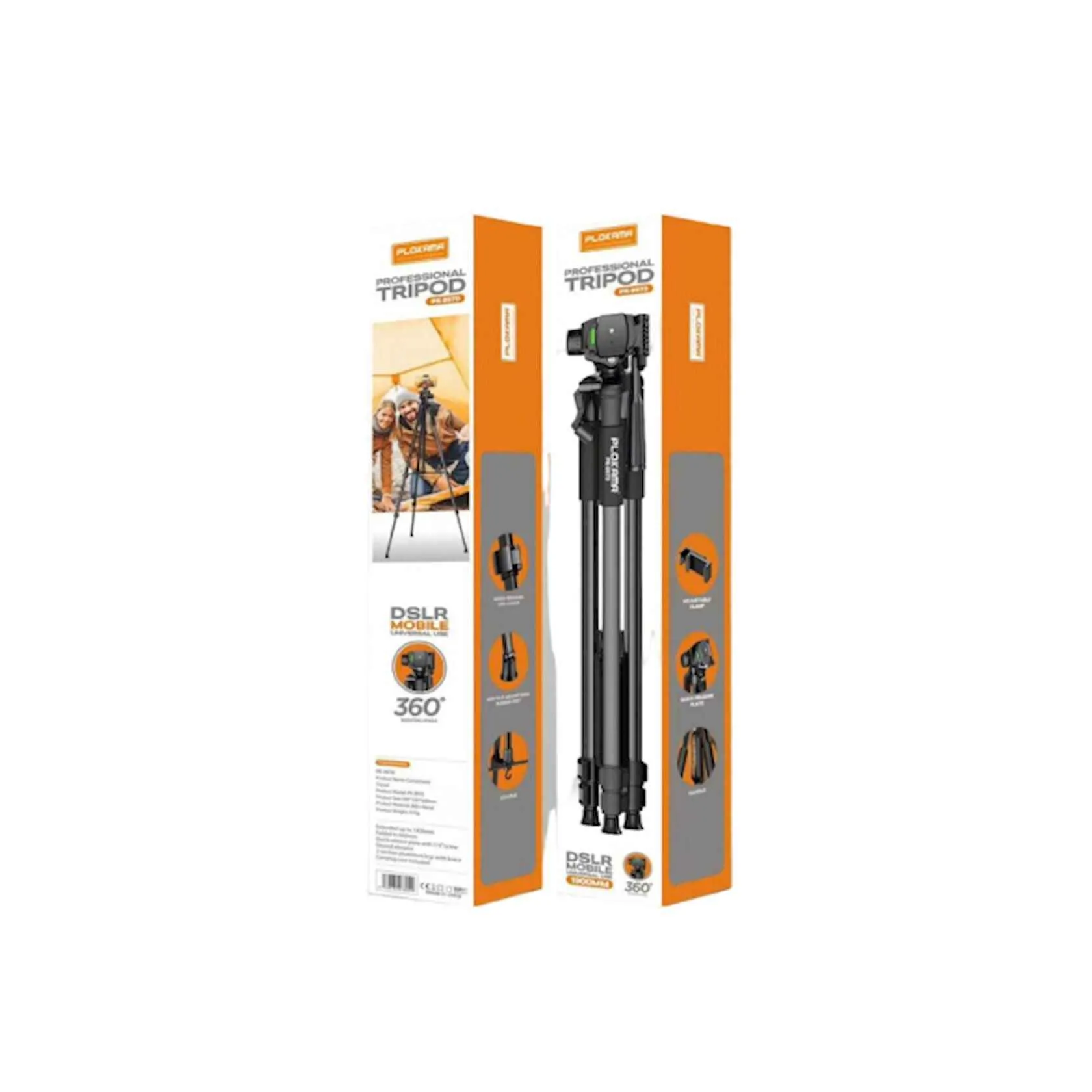 Adjustable 190cm Tripod for Mobile and Camera