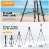 PK9970 Aluminum Alloy Tripod for Video Recording & Content Creation
