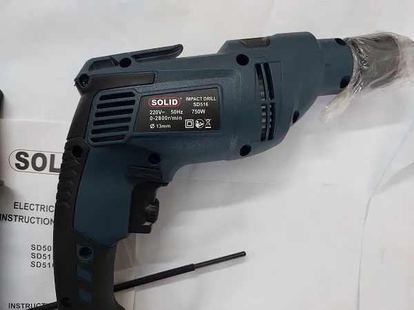 Drill Machine 750W - Solid Impact, Variable Speed
