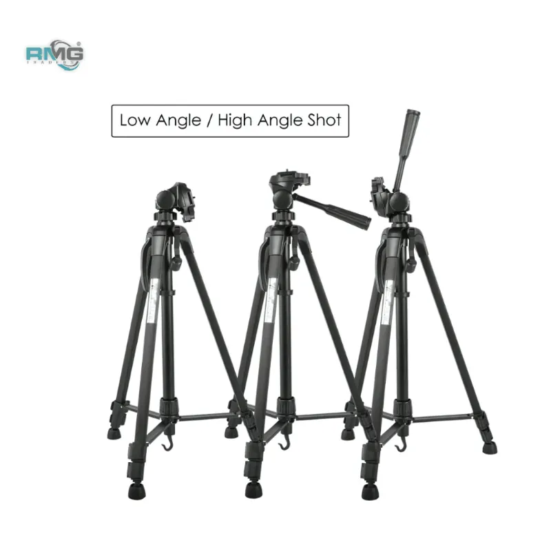 Foldable Tripod with Mobile Holder Clip