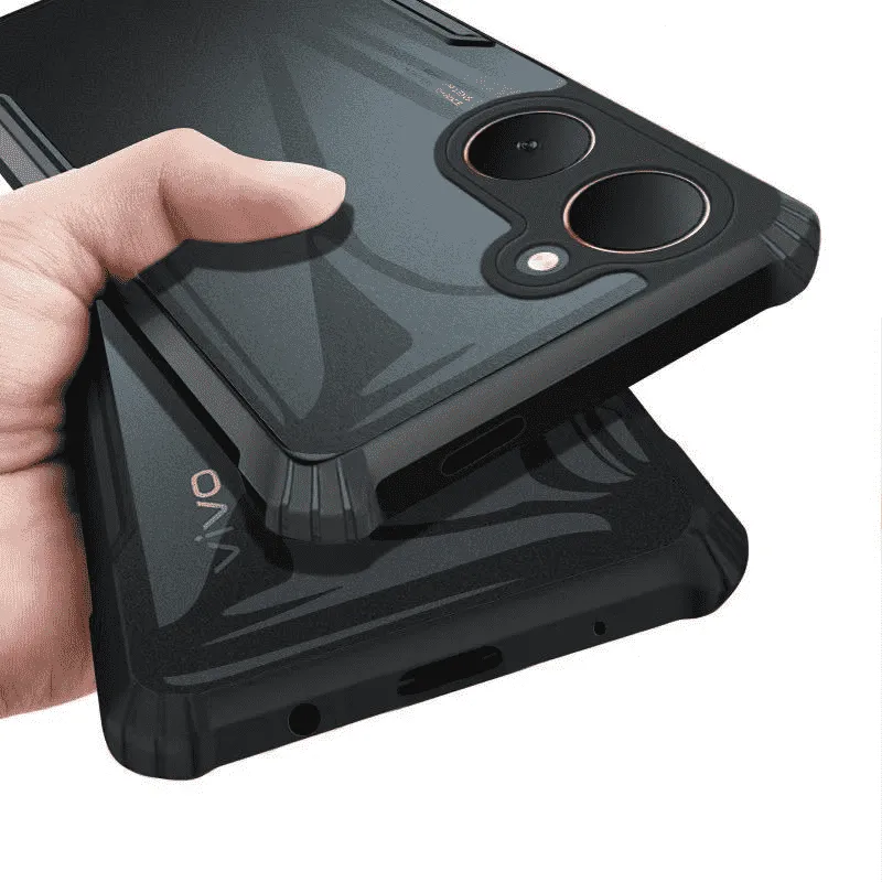 Durable back cover for Vivo Y03 phone.