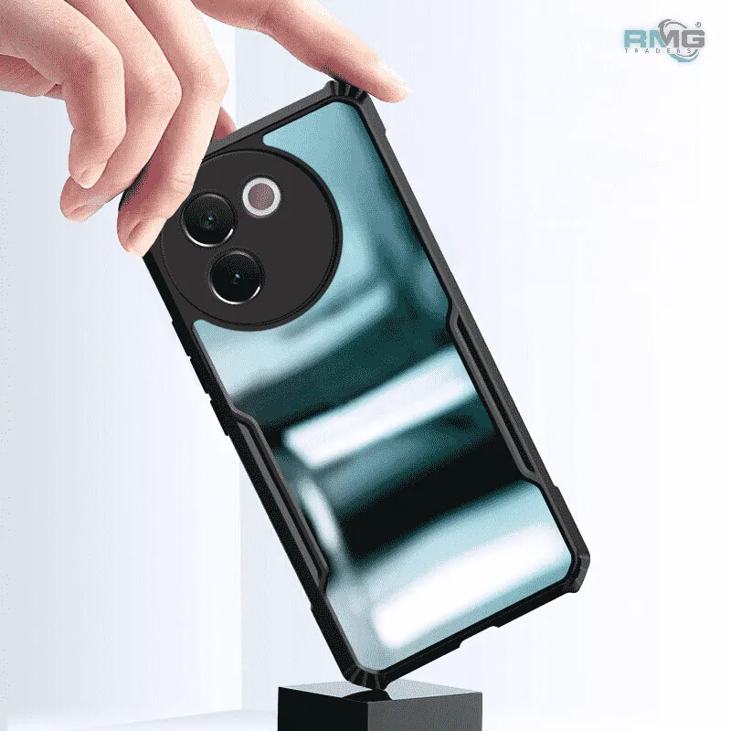 Lightweight back cover for Vivo V30e designed for safety and style.