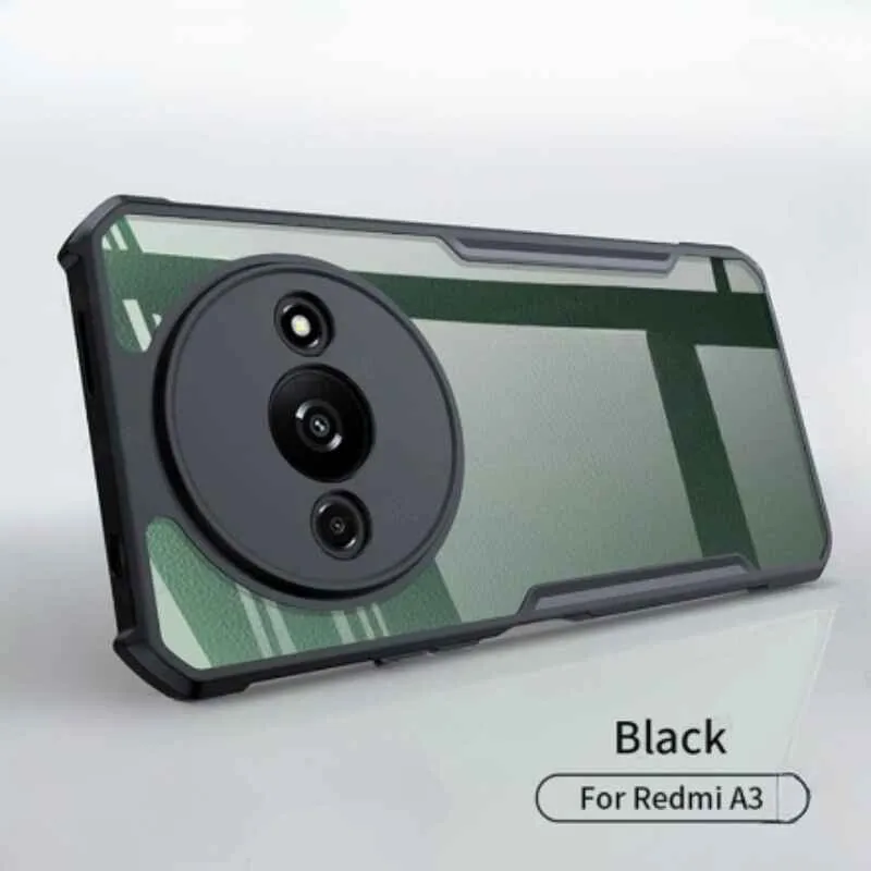Shockproof and slim back cover for Xiaomi Redmi A3.