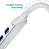 Multi-Port USB Hub with Charging Capability for Computers and Laptops