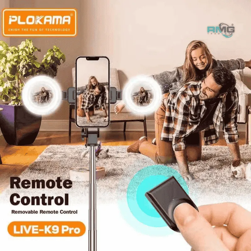 Plokama K9 Pro Tripod Stand for Mobile & Selfies