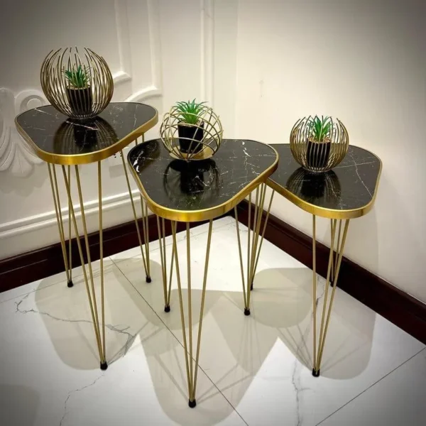 Set of 3 Nesting Coffee Tables for Living Room