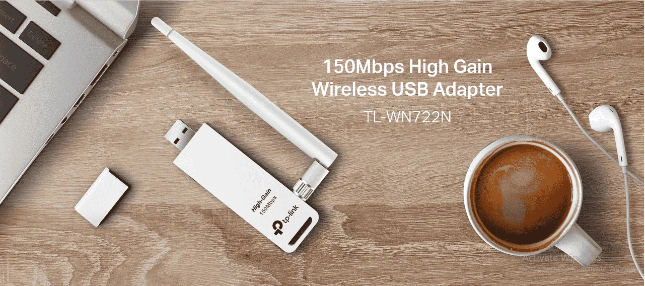 USB WiFi Adapter Tp-Link TL-WN722N Plug and Play