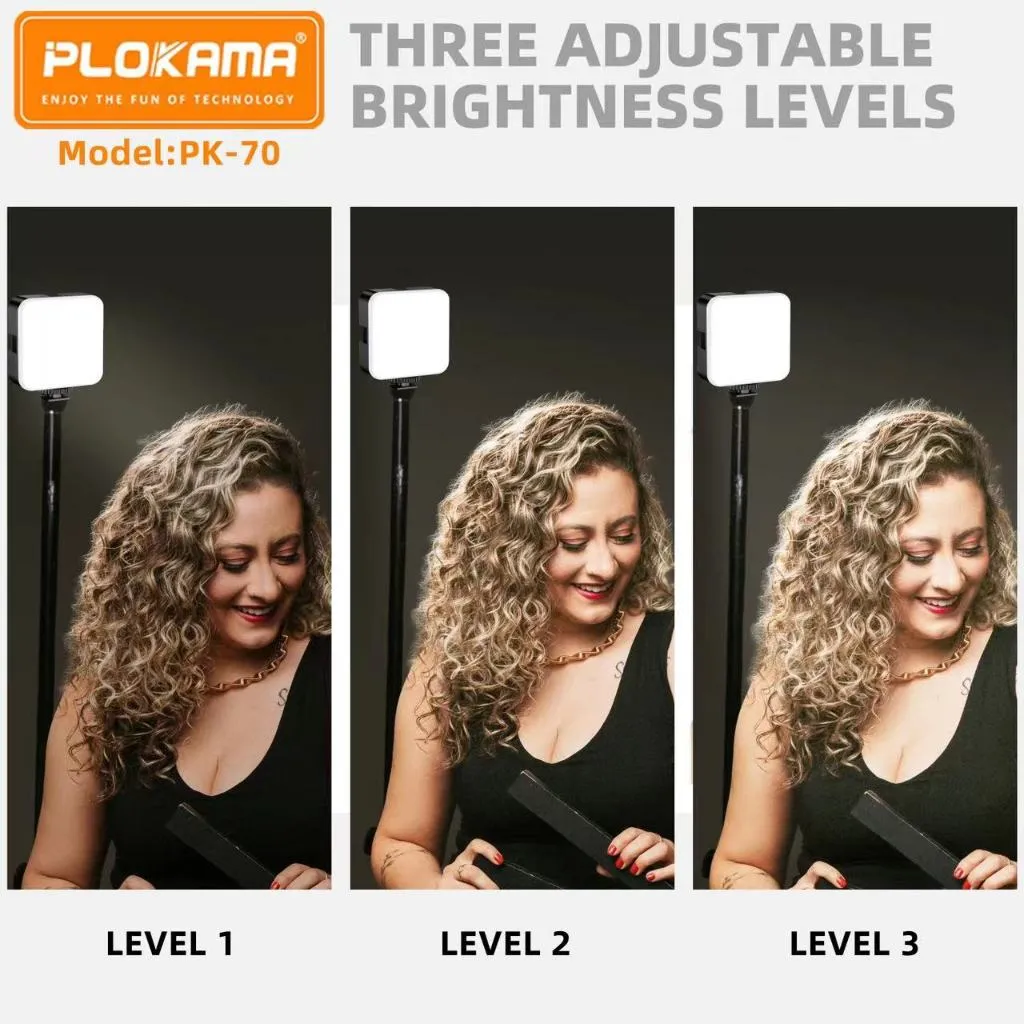 Soft Lighting with PLOKAMA PK70 for YouTube and Streaming