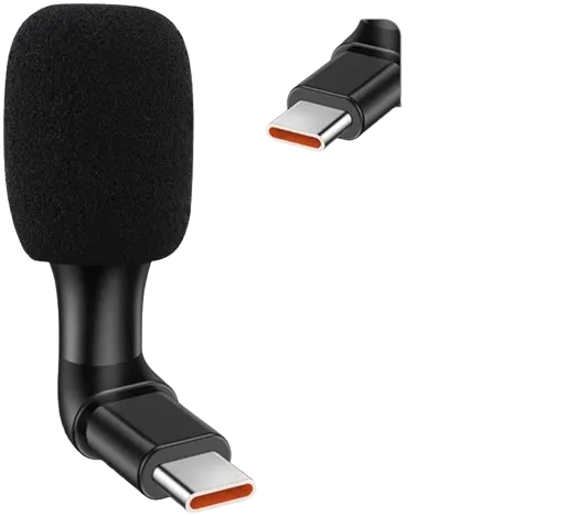 Mini portable omni-directional microphone for mobile