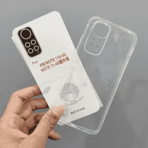 Xiaomi Redmi Note 11 Transparent Soft Silicone Case