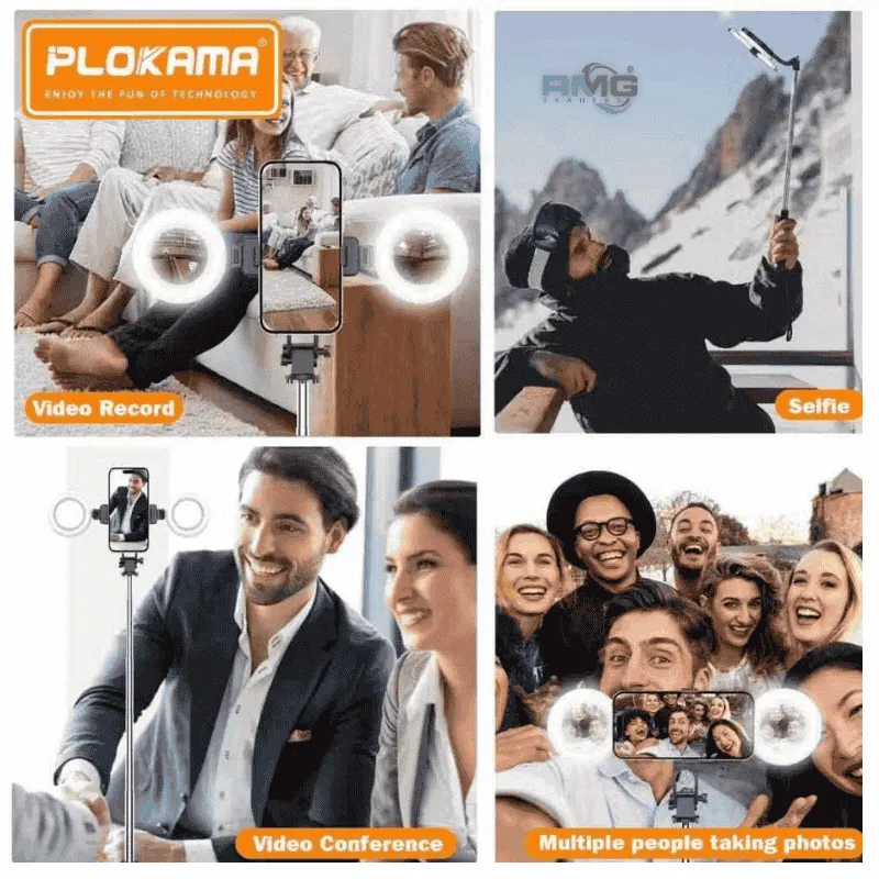 Bluetooth Extendable Selfie Stick with Tripod Stand